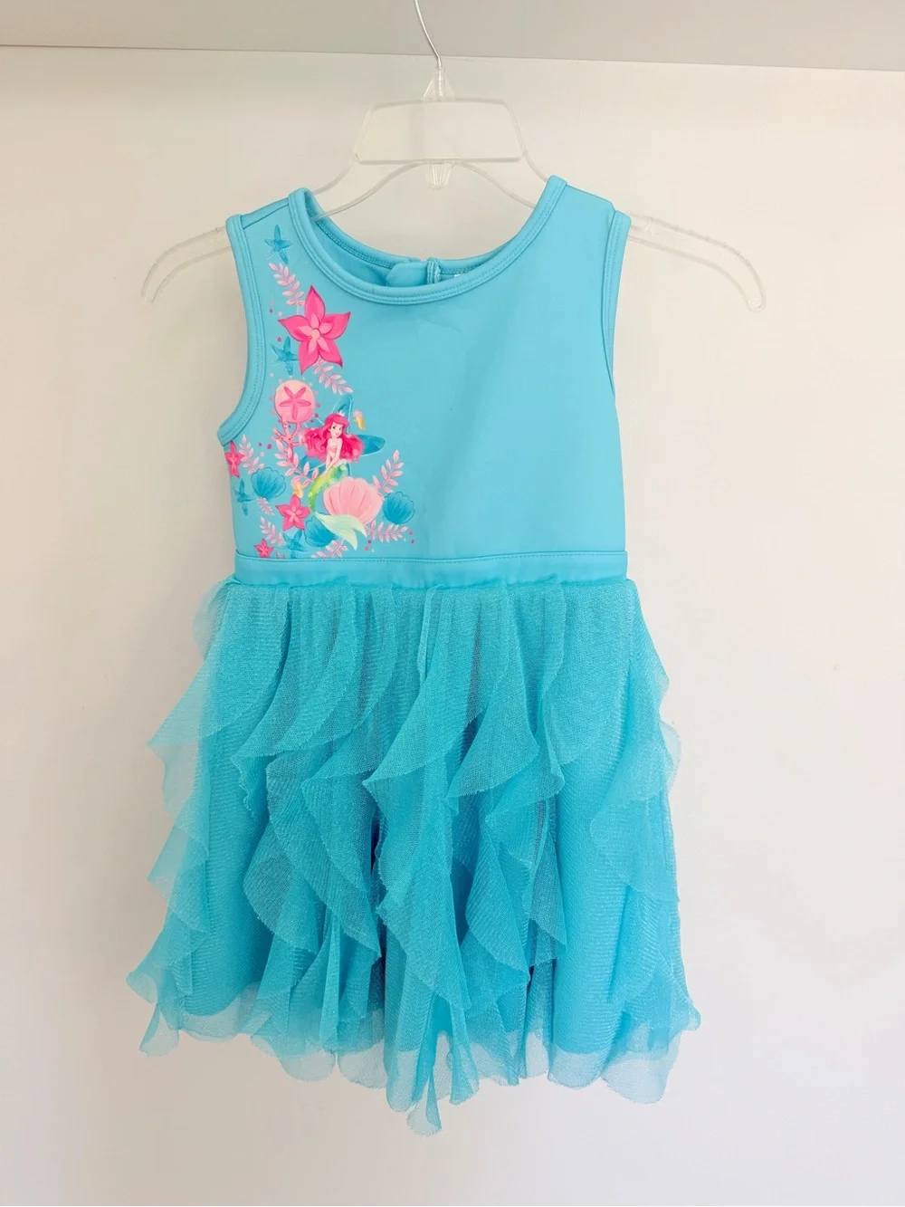Disney Ariel The Little Mermaid princess costume dress up play dress 5/6